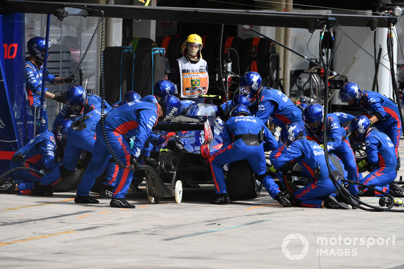 Пит-стоп: Пьер Гасли, Scuderia Toro Rosso STR13