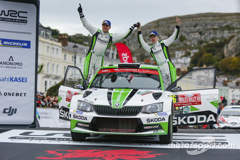 Kalle Rovanperä, Jonne Halttunen, koda Motorsport koda Fabia R5