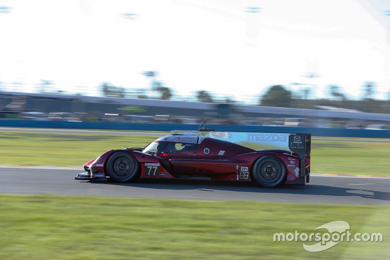 Mazda beim Test in Daytona