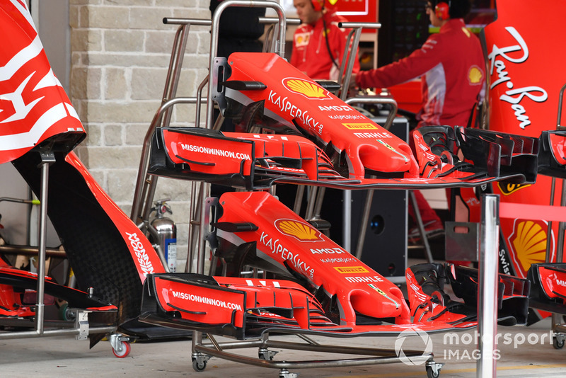 Ferrari SF71H burun ve ön kanat