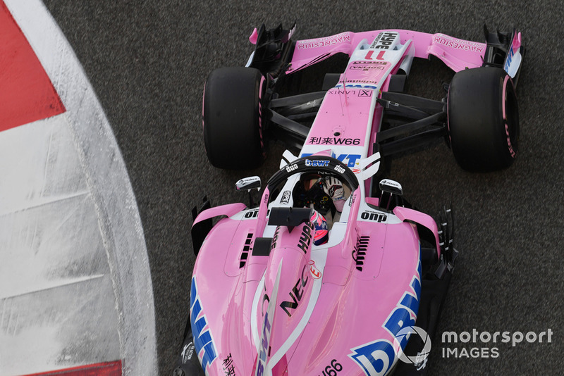 14: Серхіо Перес, Racing Point Force India VJM11, 1'37.541