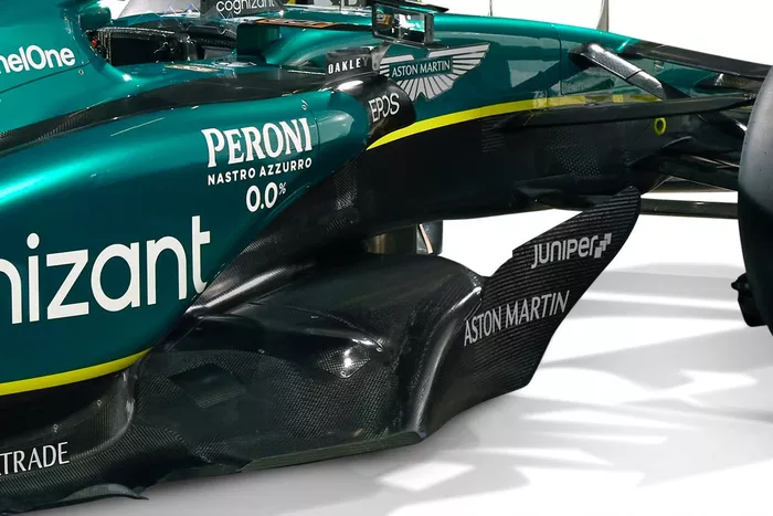 Aston Martin AMR23 detalle