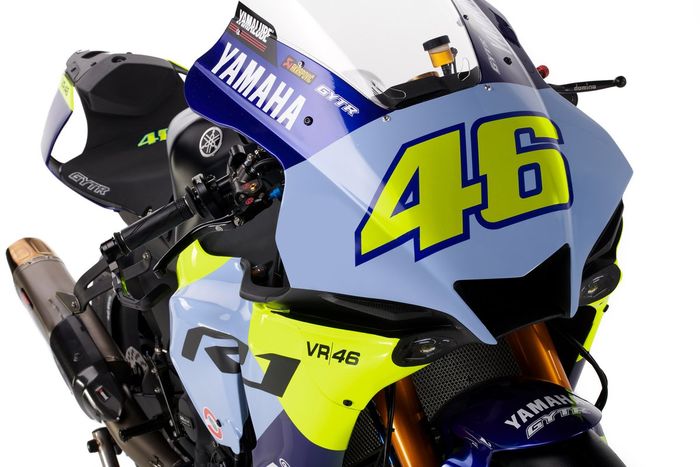 Yamaha R1 GYTR en tributo a VR46 
