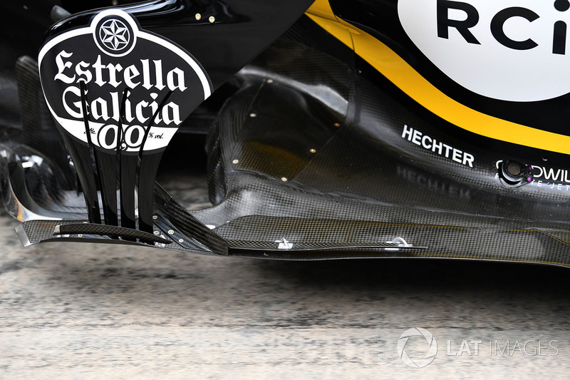 Renault Sport F1 Team R.S. 18 vloer detail