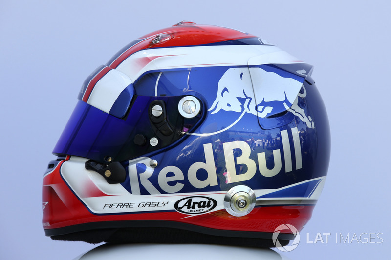 Pierre Gasly, Scuderia Toro Rosso helmet