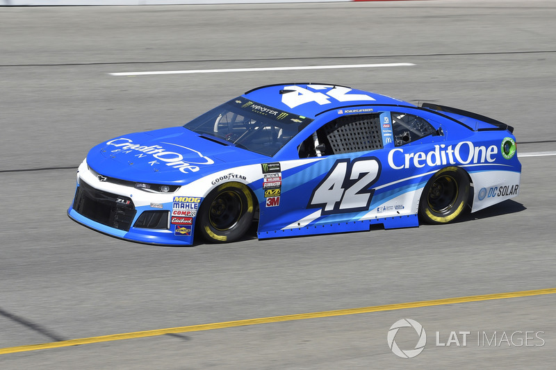 Kyle Larson, Chip Ganassi Racing, Chevrolet Camaro Credit One Bank