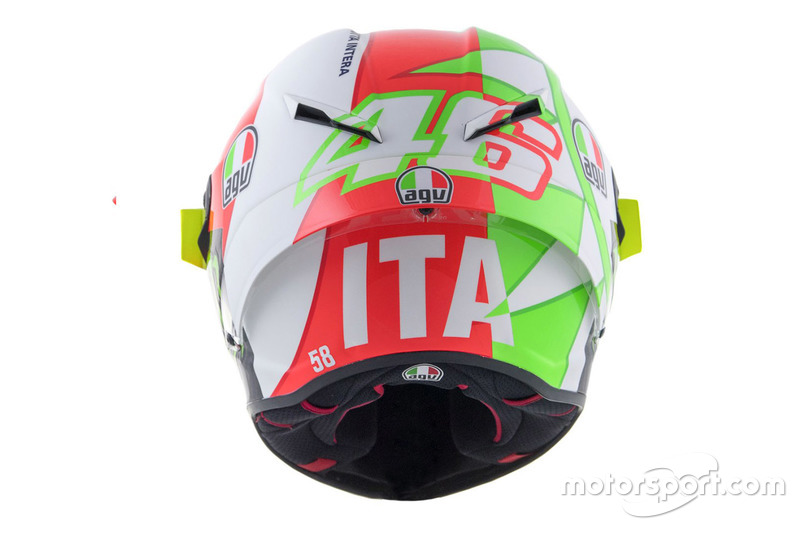 Helmet of Valentino Rossi, Yamaha Factory Racing