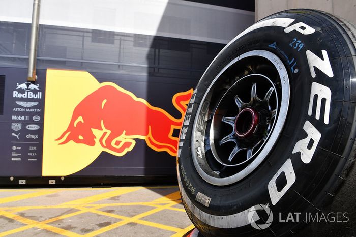 Red Bull Racing y neumático Pirelli
