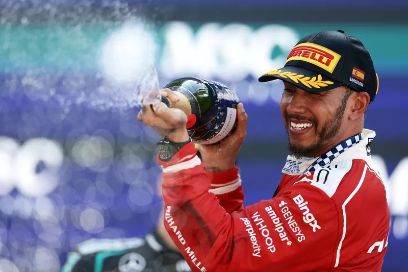 The crazy stats from Lewis Hamilton's Barcelona GP triumph and his first  win for Ferrari