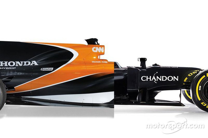 Vergelijking McLaren MCL32 en MP4-31