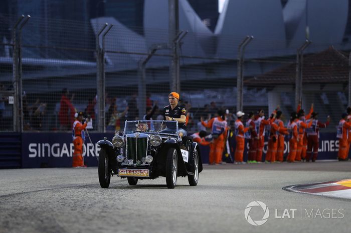 Verstappen iba a ser protagonista de los primeros instantes del domingo 