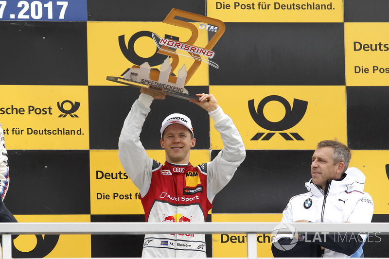 Подіум: Маттіас Екстрьом, Audi Sport Team Abt Sportsline, Audi A5 DTM
