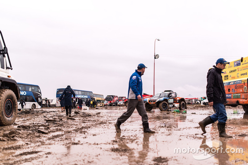 Flooding at the Bivouac in Oruro