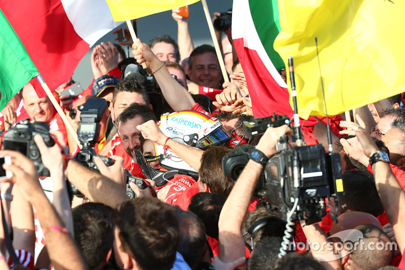 Cuarta victoria de Vettel con la Scuderia Ferrari