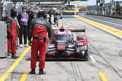 #8 Audi Sport Team Joest, Audi R18 e-tron quattro: Lucas di Grassi, Loic Duval, Oliver Jarvis
