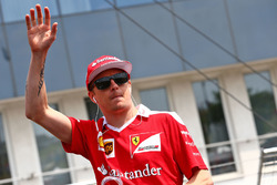 Fahrerparade: Kimi Räikkönen, Ferrari