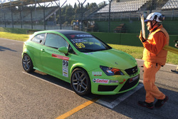 Seat Ibiza Cup #99, Gianluca Mauriello e Franco Nugnes - Direttore Motorsport.com Italia