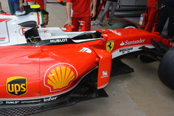 Часть машины Ferrari SF16-H