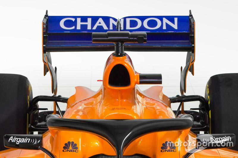 McLaren MCL33, dettaglio posteriore