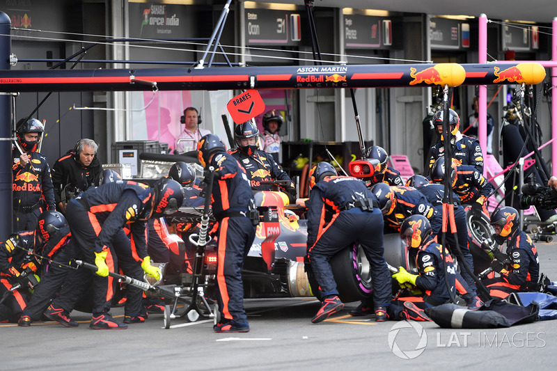 Pitstop Daniel Ricciardo