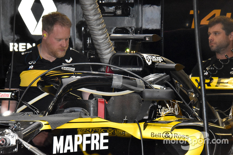 Renault Sport F1 Team RS 18, Halóra szerelt visszapillantók
