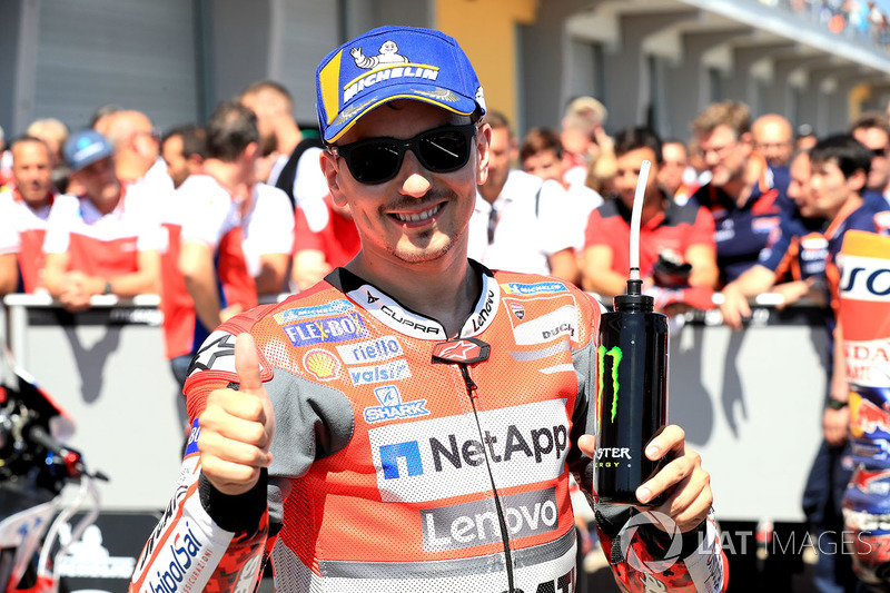 Third place Jorge Lorenzo, Ducati Team