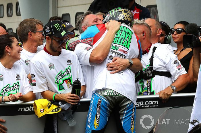 Tercer lugar y campeón, Franco Morbidelli, Marc VDS