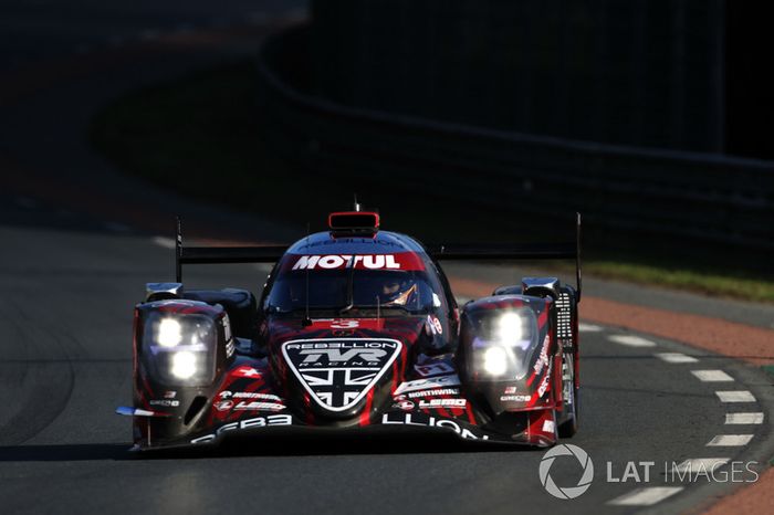 #3 Rebellion Racing Rebellion R-13: Mathias Beche, Gustavo Menezes, Thomas Laurent