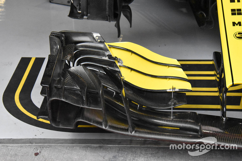 Nico Hulkenberg, Renault Sport F1 Team R.S. 18, első szárny, részlet