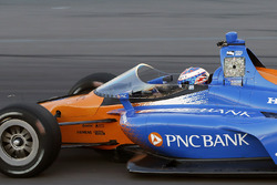 Scott Dixon, Chip Ganassi Racing Honda, mit Cockpitschutz