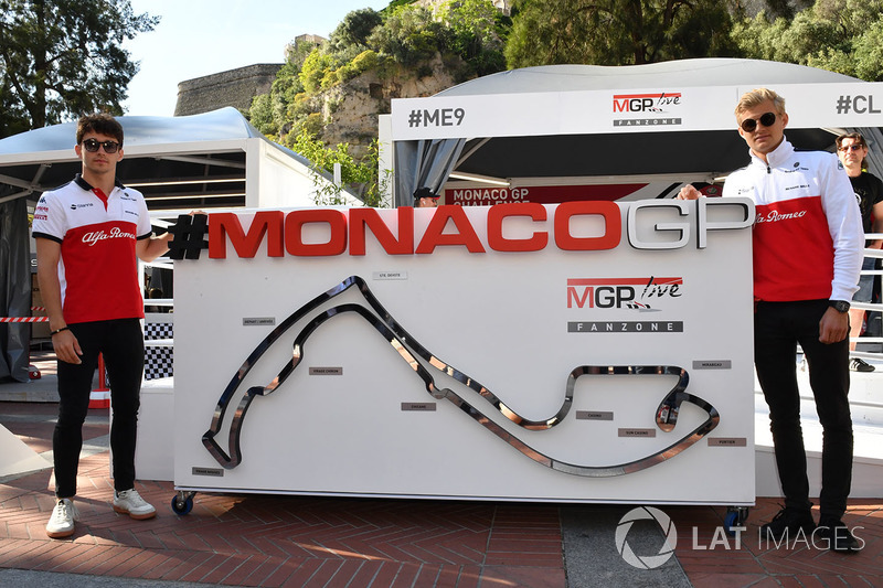 Гонщики Alfa Romeo Sauber F1 Team Шарль Леклер и Маркус Эрикссон