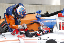 1. Will Power, Team Penske Chevrolet; 2. Scott Dixon, Chip Ganassi Racing Honda