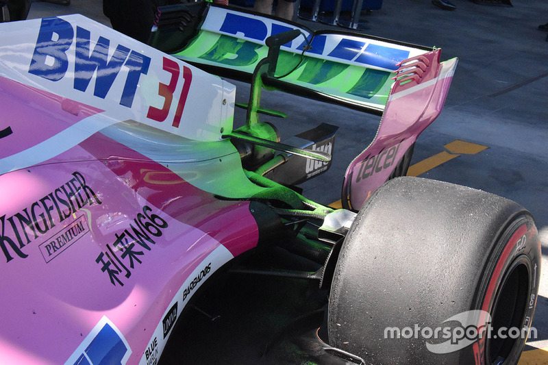 Detalle trasero Force India VJM11