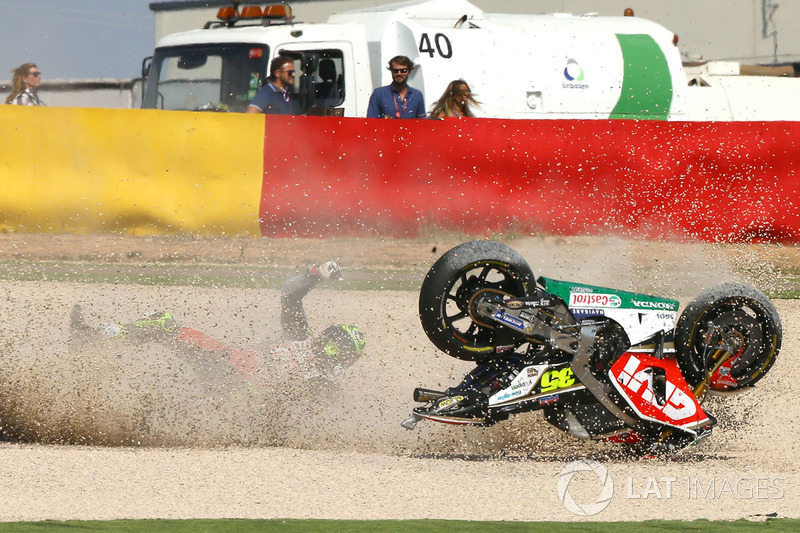 Chute de Cal Crutchlow