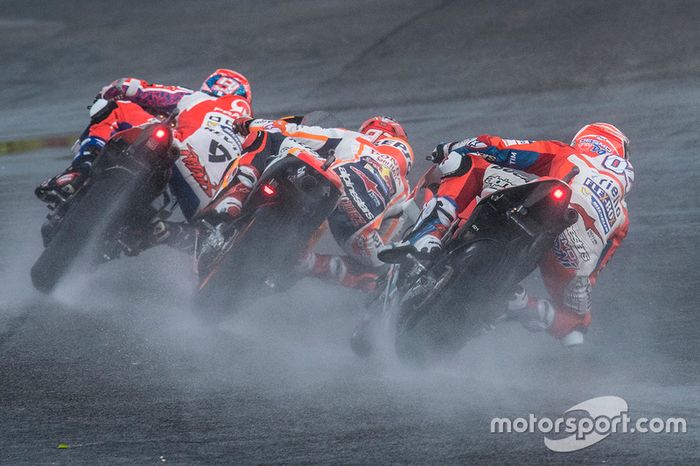 Danilo Petrucci, Pramac Racing, Marc Marquez, Repsol Honda Team, Andrea Dovizioso, Ducati Team