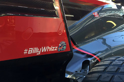 Haas F1 Team VF-17 та лого #BillyWhizz