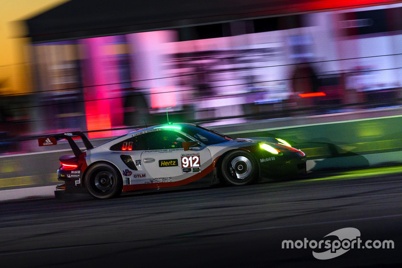 5. #912 Porsche Team North America Porsche 911 RSR: Kevin Estre, Laurens Vanthoor, Richard Lietz