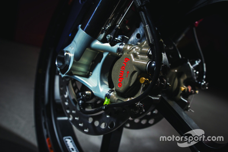 De KTM RC 250 van Red Bull KTM Ajo Team