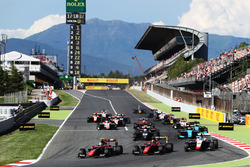 Start of the GP3 race