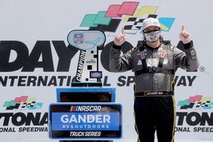 Race Winner Sheldon Creed, GMS Racing, Chevrolet Silverado