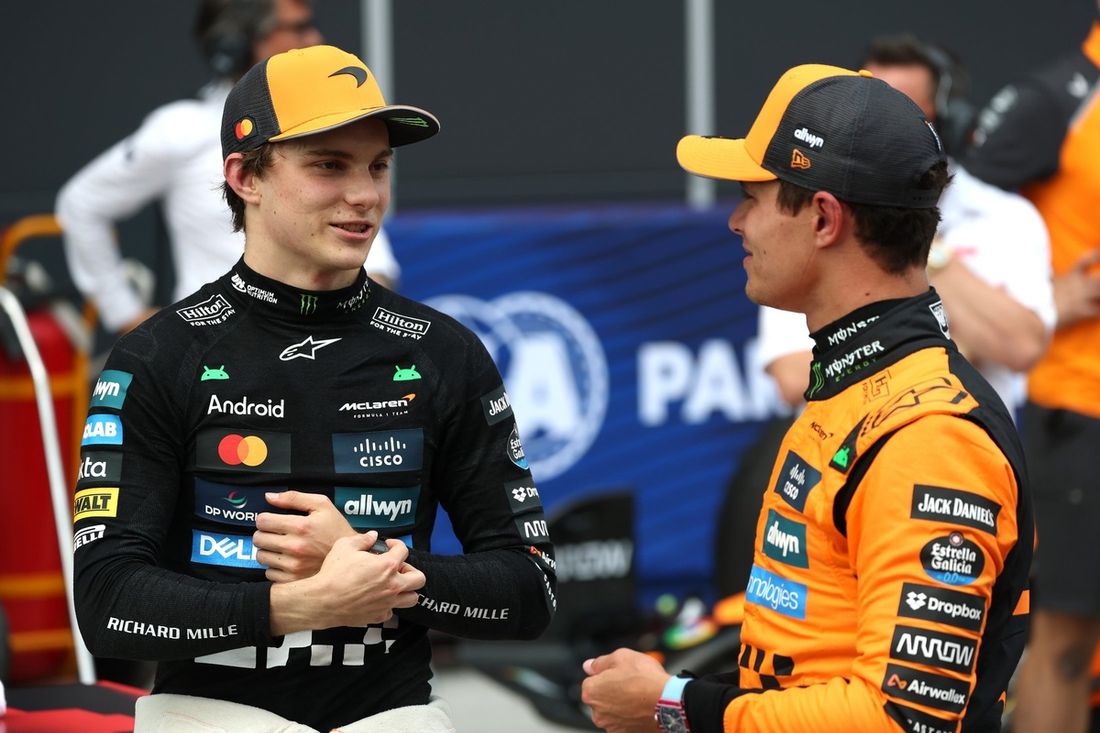 Lando Norris, McLaren, Oscar Piastri