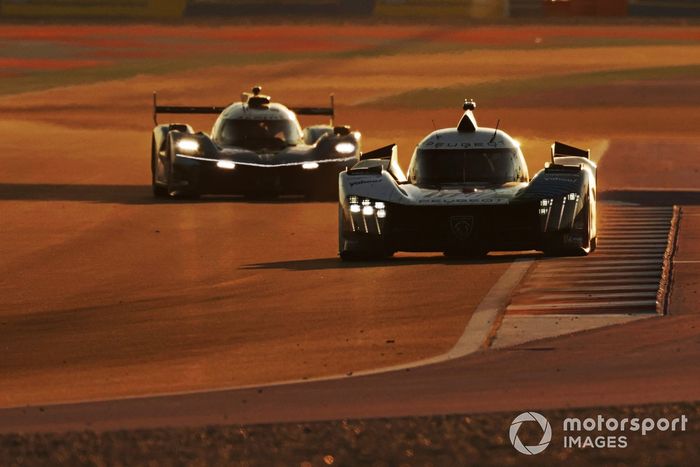 #93 Peugeot Totalenergies Peugeot 9X8: Mikkel Jensen, Nico Muller, Jean-Eric Vergne