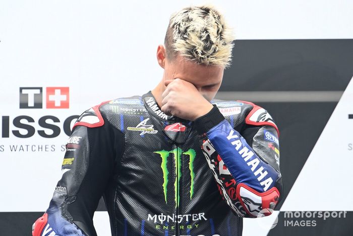 Podio: ganador Fabio Quartararo, Yamaha Factory Racing