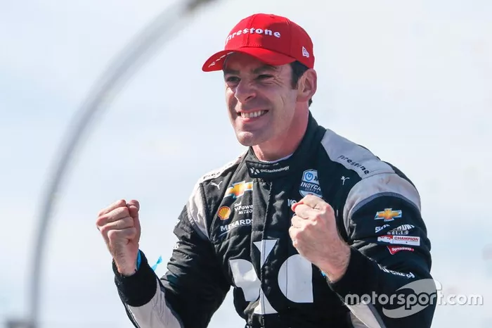 Ganador, Simon Pagenaud, Team Penske Chevrolet