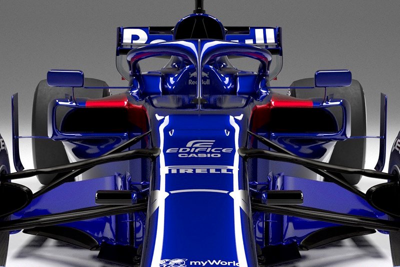 Scuderia Toro Rosso STR14 burun ve ön süspansiyonlar