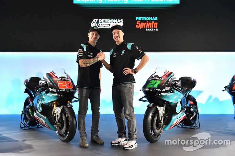 Fabio Quartararo ve Franco Morbidelli, PETRONAS Yamaha Sepang Racing Team