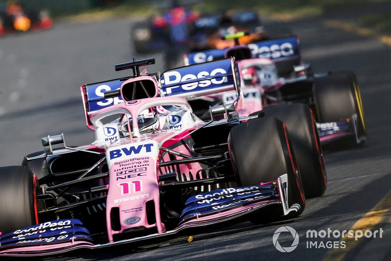 Sergio Perez, Racing Point RP19, Lance Stroll, Racing Point RP19
