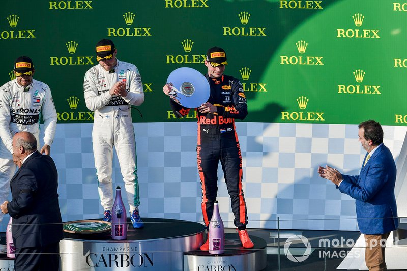 Podyum: 3. Max Verstappen, Red Bull Racing