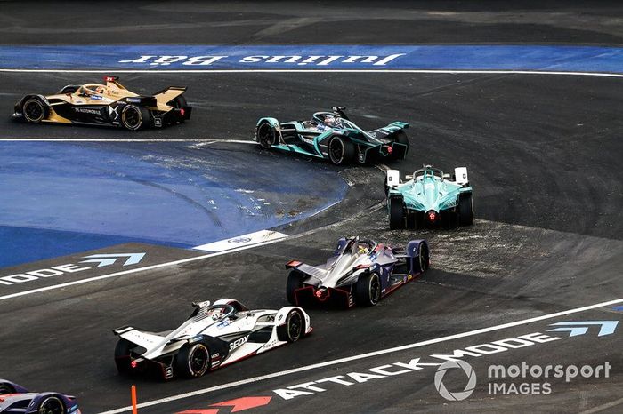Jean-Eric Vergne, DS TECHEETAH, DS E-Tense FE19 Mitch Evans, Panasonic Jaguar Racing, Jaguar I-Type 3, Oliver Turvey, NIO Formula E Team, NIO Sport 004 