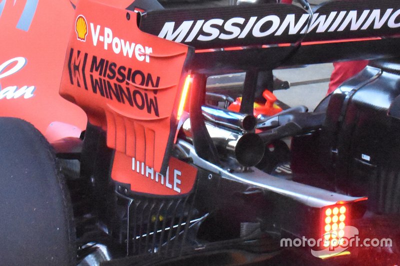 Ferrari technical detail